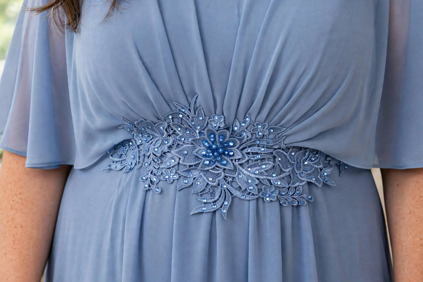 Rochie Ocazie Mărimi Mari Bleu